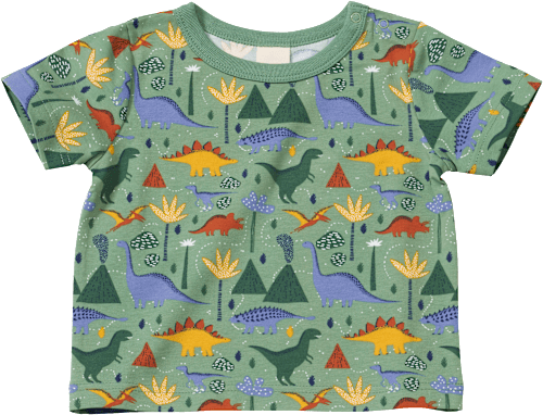 T-Shirt Pro Climate mit Dino-Muster, grün, Gr. 86 ALANA