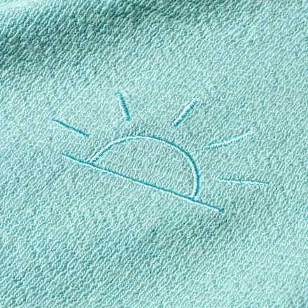 Strampler aus Frottee, grün, Gr. 68 ALANA