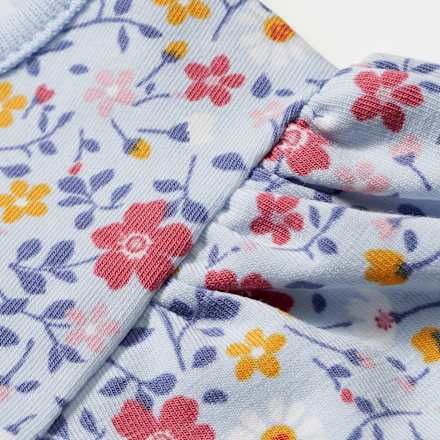 Tunika Pro Climate mit Blumen-Muster, blau, Gr. 104 ALANA