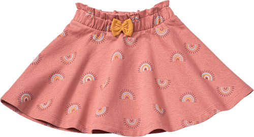 Rock mit Regenbogen-Muster, rosa, Gr. 122 ALANA