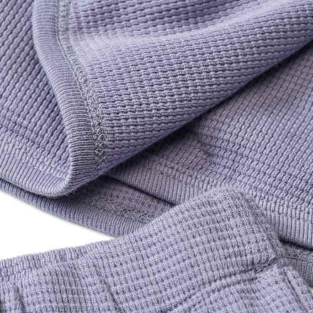 Set mit Langarmshirt und Hose mit Waffel-Struktur, blau, Gr. 68 ALANA