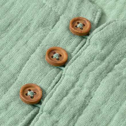 T-Shirt aus Musselin, grün, Gr. 122 ALANA