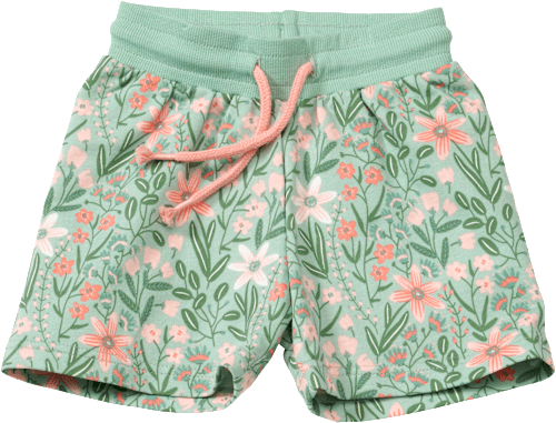 Shorts Pro Climate mit Blumen-Muster, grün, Gr. 92 ALANA