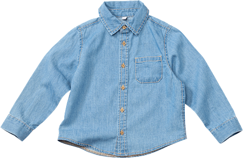 Hemd aus Jeans-Stoff, blau, Gr. 98 ALANA