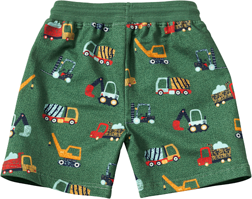 Shorts Pro Climate mit Bagger-Muster, grün, Gr. 92 ALANA