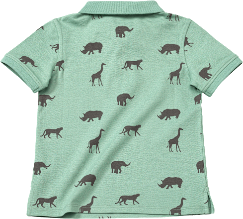 T-Shirt mit Tier-Muster, grün, Gr. 116 ALANA