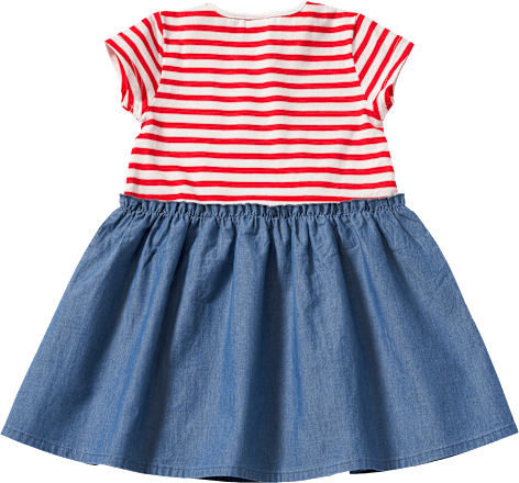 Kleid mit Maritim-Design, rot, Gr. 122 ALANA