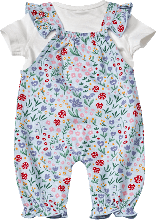 Set mit T-Shirt und Strampler, bunt, Gr. 68 ALANA