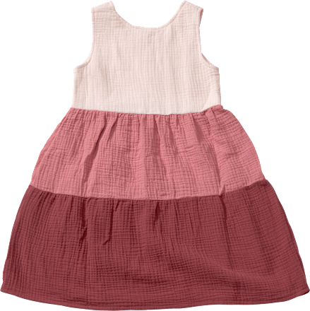 Kleid aus Musselin, rosa, Gr.98 ALANA