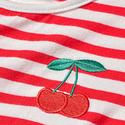 Kleid mit Maritim-Design, rot, Gr. 122 ALANA