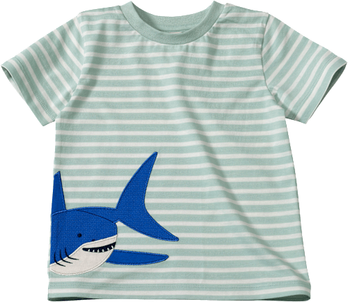 T-Shirt mit Hai-Motiv, türkis, Gr. 110 ALANA