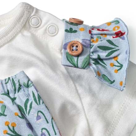 Set mit T-Shirt und Strampler, bunt, Gr. 68 ALANA