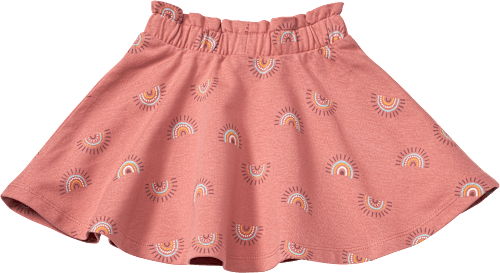 Rock mit Regenbogen-Muster, rosa, Gr. 98 ALANA