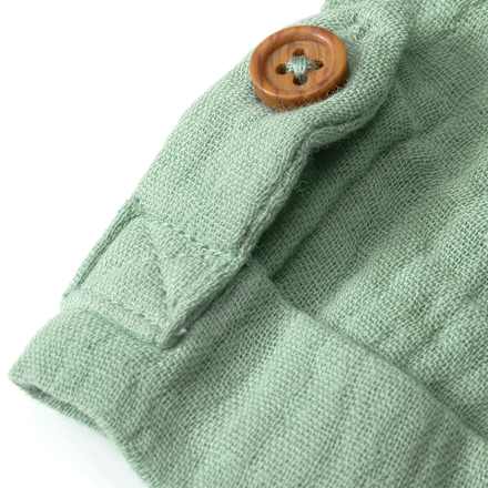 T-Shirt aus Musselin, grün, Gr. 122 ALANA