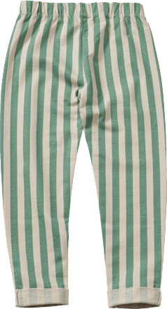 Jogginghose mit Streifen, beige & grün, Gr. 86 ALANA