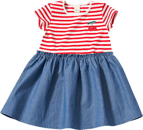 Kleid mit Maritim-Design, rot, Gr. 104 ALANA