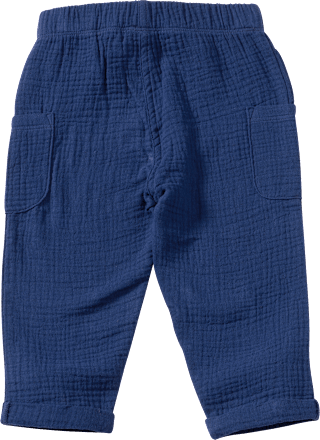 Hose aus Musselin, blau, Gr. 74 ALANA