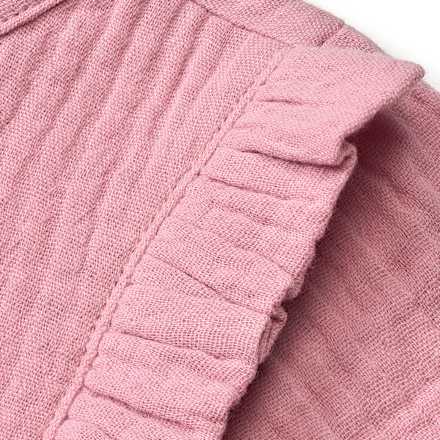 Langarmshirt aus Musselin, rosa, Gr. 98 ALANA