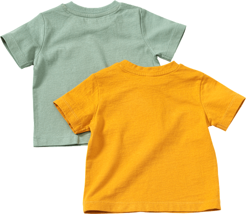 T-Shirts, grün + gelb, Gr. 74 ALANA