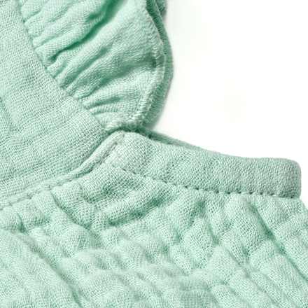Set mit T-Shirt und kurzer Hose aus Musselin, grün, Gr. 80 ALANA