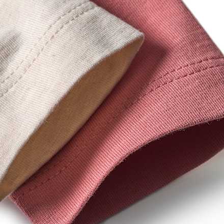 Langarmshirts, rosa + beige, Gr. 122 ALANA