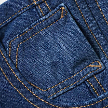 Jeans mit Gummibund & Kordel, blau, Gr. 128 ALANA