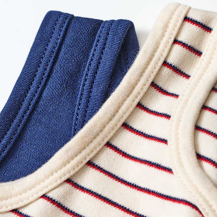 Bodys Ärmellos, blau, Gr. 74/80 ALANA