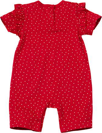Schlafanzug mit Punkte-Muster, rot, Gr. 74/80 ALANA