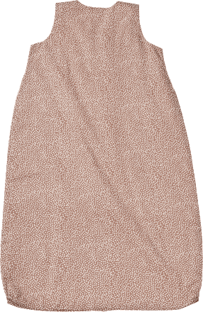 Schlafsack 1 TOG mit Punkte-Muster, braun, 90 cm ALANA