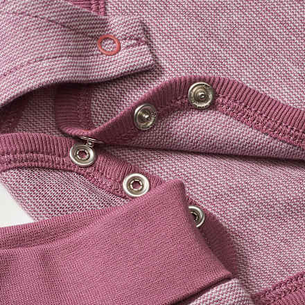 Set bestehend aus Wickelbody, Hose & Halstuch, beere, Gr. 50/56 ALANA