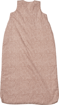 Schlafsack 1 TOG mit Punkte-Muster, braun, 110 cm ALANA