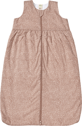 Schlafsack 1 TOG mit Punkte-Muster, braun, 90 cm ALANA