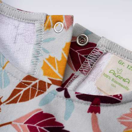 Kinder Pullover, Gr. 140, in Bio-Baumwolle, bunt ALANA