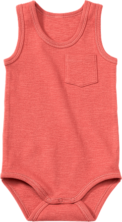 Body Ärmellos, braun, Gr. 98/104 ALANA