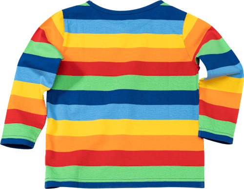 Kinder Langarmshirt, Gr. 110, in Baumwolle, bunt PUSBLU