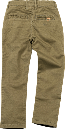 Kinder Hose, Gr. 110, mit Baumwolle, grün PUSBLU