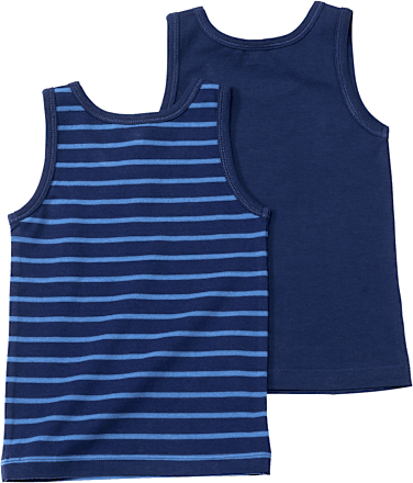 Unterhemden, blau, Gr. 98 ALANA