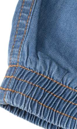 Kinder Hose gefüttert, Gr. 116, in Bio-Baumwolle, blau ALANA