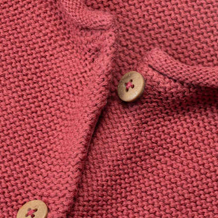 Kinder Jacke, Gr. 122, in Baumwolle, pink PUSBLU