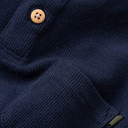 Kinder Langarmshirt, Gr. 122, in Baumwolle, blau PUSBLU