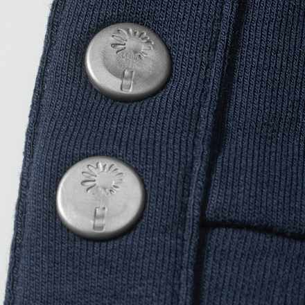 Kinder Leggings, Gr. 116, mit Baumwolle, blau PUSBLU