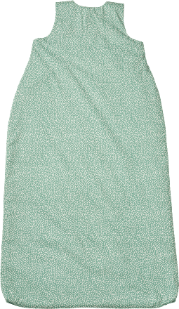 Schlafsack 1 TOG mit Punkte-Muster, grün, 100 cm ALANA