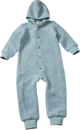 Overall mit Bio-Schurwolle, mint, Gr. 86/92 ALANA