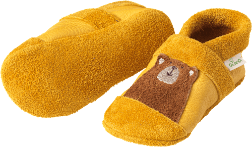 Kinder Lederschuhe, Gr. 24/25, gelb ALANA