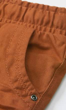 Kinder Hose, Gr. 116, in Baumwolle, orange PUSBLU