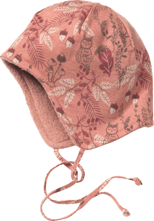 Baby Mütze, Gr. 46/47, mit Bio-Baumwolle, rosa ALANA