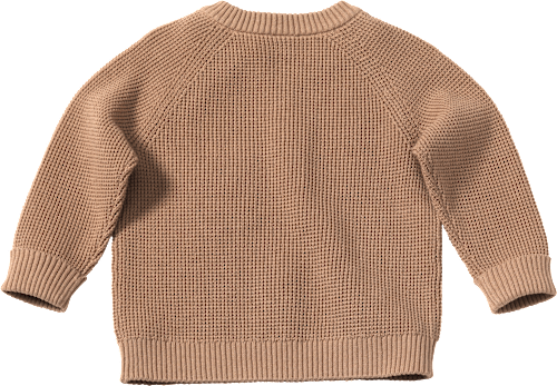 Pullover aus Strick, beige, Gr. 86 PUSBLU
