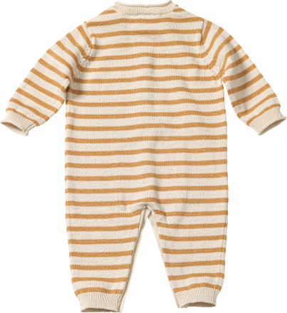 Overall mit Ringeln & Knöpfen, gelb, weiß, Gr. 62 ALANA