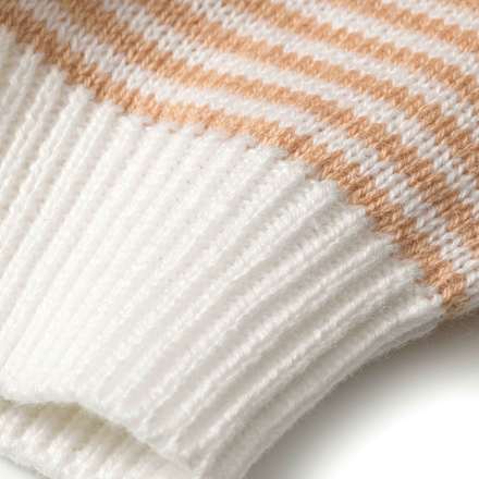 Hose mit Ringeln, beige, Gr. 62 ALANA