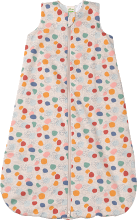 Kinder Schlafsack 2 TOG, 80 cm, mit Bio-Baumwolle, beige ALANA